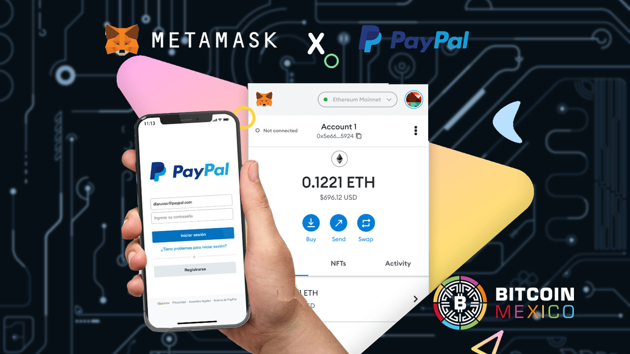 Alianza de PayPal con MetaMask facilitará cripto compras de los usuarios