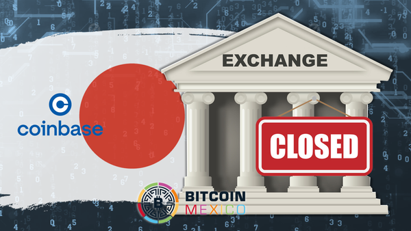 Coinbase toma la decisión de suspender sus operaciones en Japón